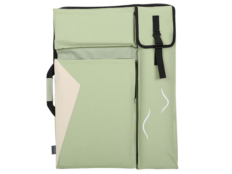 绿色三角拼画板袋